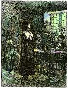 Edwin Austin Abbey Anne Hutchinson on Trial Germany oil painting artist